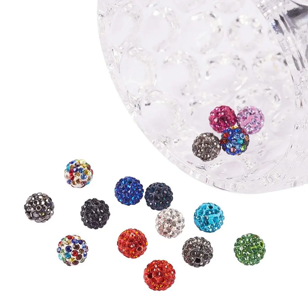 Valentine Rhinestone Chunky Bubblegum Beads Resin Gumball Loose Beads Lot