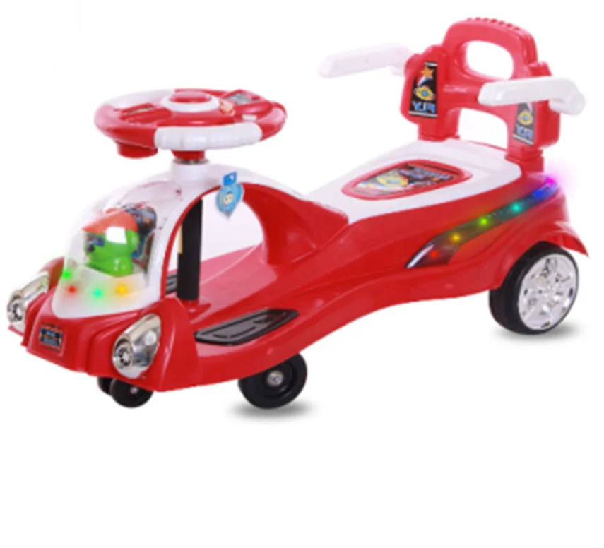 Kids Exercise Plastic Car Style Swing Car Ride On Twist Car For Children And kids