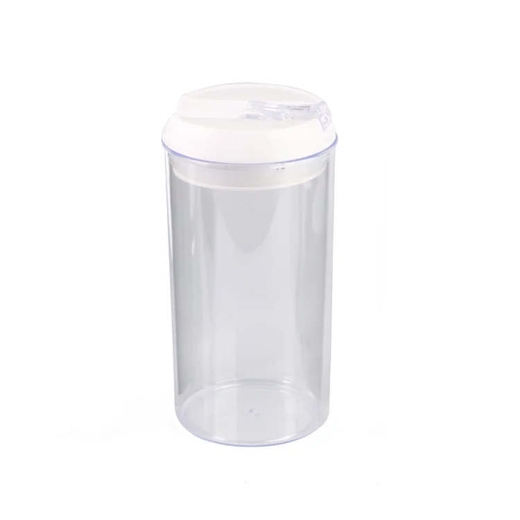 
Customized Eco-Friendly Round Type Clear Cover 1.1L Plastic Vacuum Food Storage Containers With Lid 