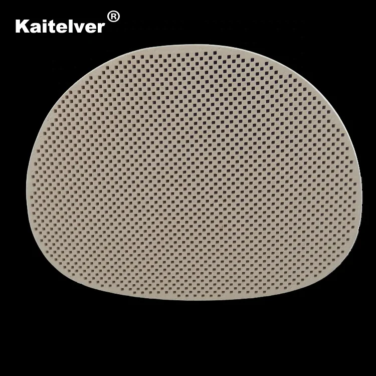 Catalyzed silicon carbide Sic diesel soot particulate wall flow filter & Cordierite DPF fumes exhaust filter