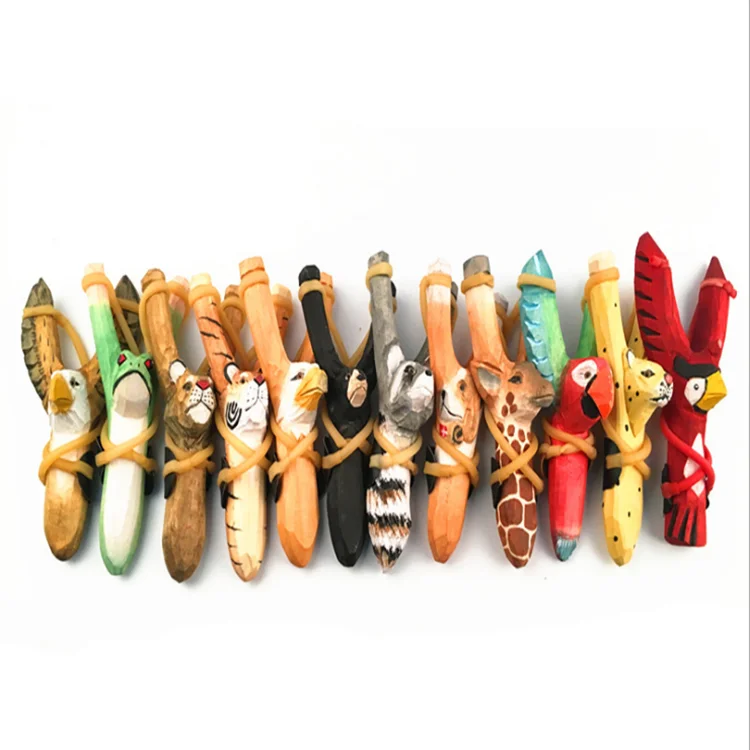 
New design kids animal wooden slingshot  (62082065181)
