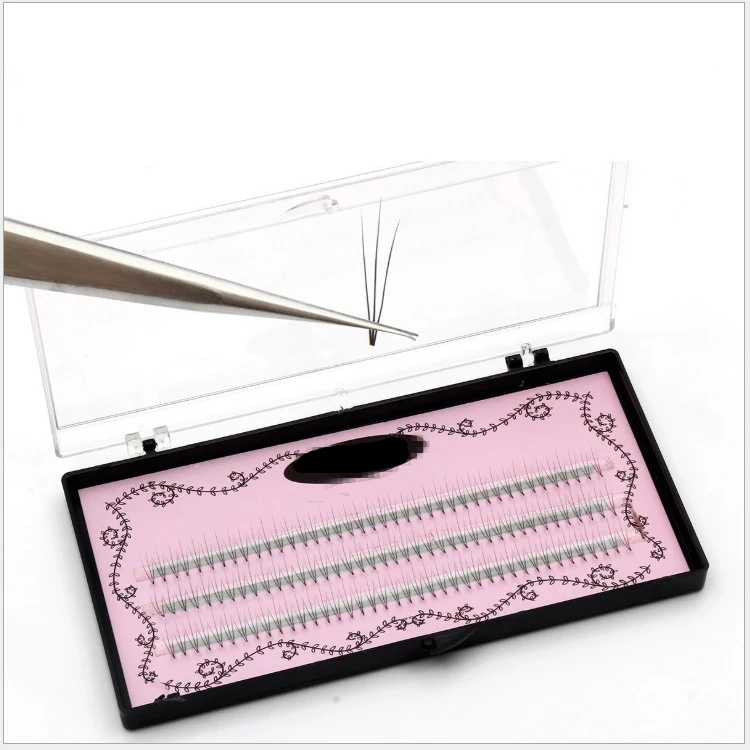 
Wholesale 3 4 5 8 10D Russian Volume Lashes Custom Eyelash pre made volume fans Packaging Own Brand Eyelashes 