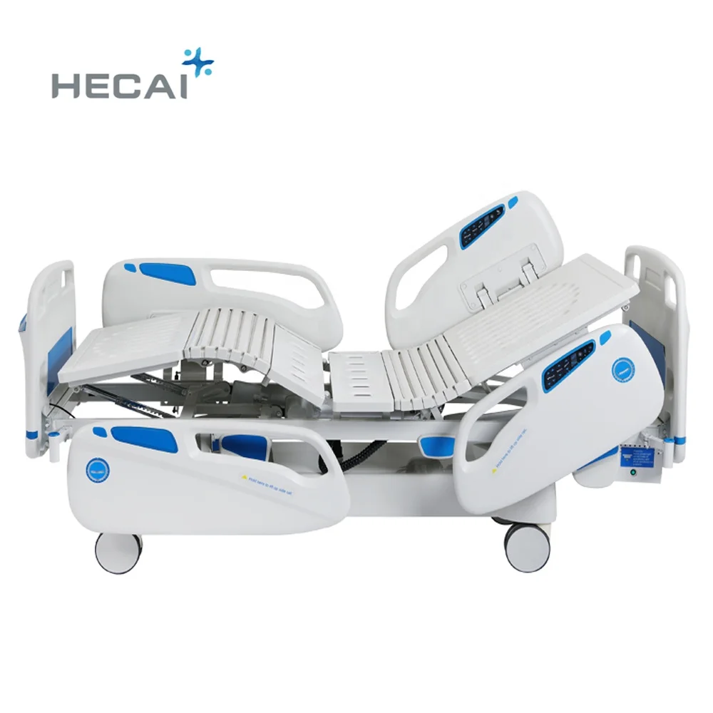 Medical electric icu bed 5 functions electric hospital bed