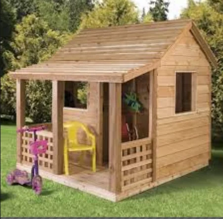 Hot Sale Wooden Fashion Outdoor Playhouse Cheap Prefab Homes For Sale