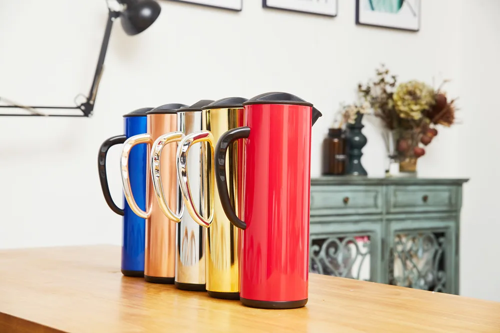 Thermo Stainless Steel Coffee Pot Glass Arabic & ThermoTs Water Bottle China Turkish Thermal Large Capacity Inner Flask Vacuum