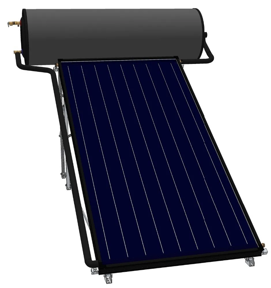 Портативная плоская панель 100L 200L 250L 300L с электрическим или бензиновым усилением, горизонтальный Резервуар, термосифон, система солнечного отопления