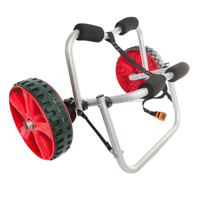 Folding practical Kayak beach cart fishing kayak trolley kayak carrier cart