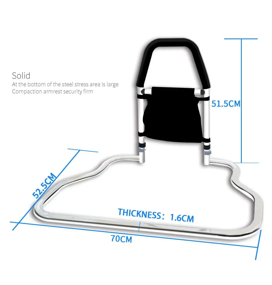 bed rails for elderly ,seniors used bed  rail ,popular Easy fit portable bed rail