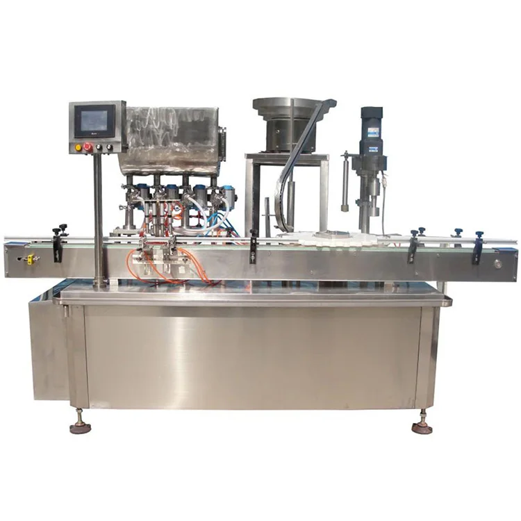 
Auto high speed mineral water bottle filling capping and labeling machine 