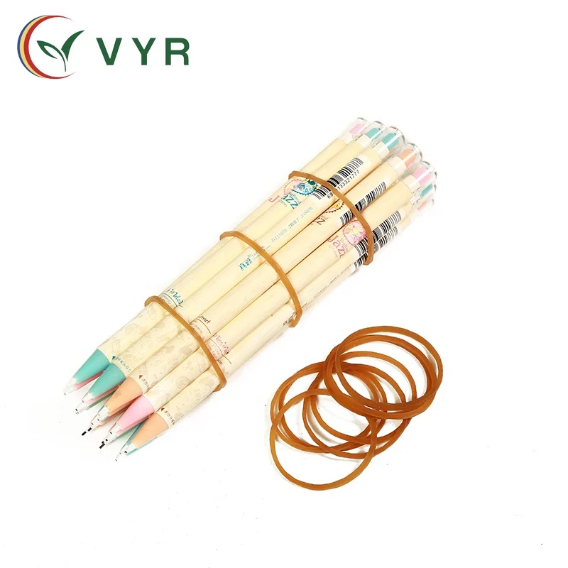 Factory direct wholesale multi-functional light brown elastic rubber band
