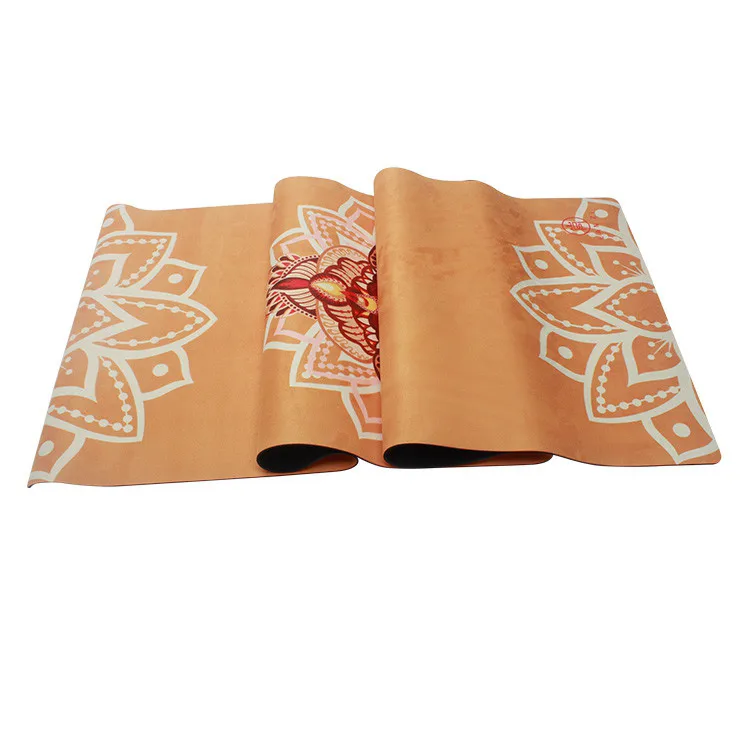 
Indian style natural rubber art digital print elephant yoga mat 