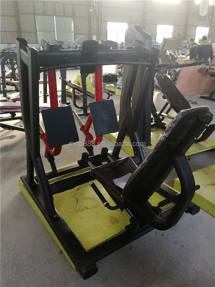 Hot Sale  Weight plate loaded machine hammer strength MND Fitness  gym equipment for sale MND PL 22 Iso-Lateral Leg Press