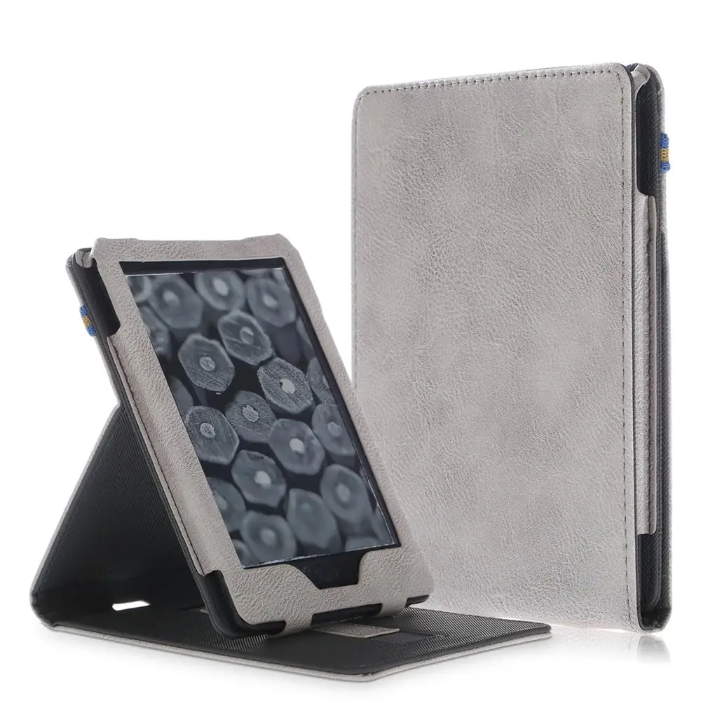 
PU leather case cover for Amazon Kindle 6 inch 2019 10th generation and kindle 2016 8th generation e-book 