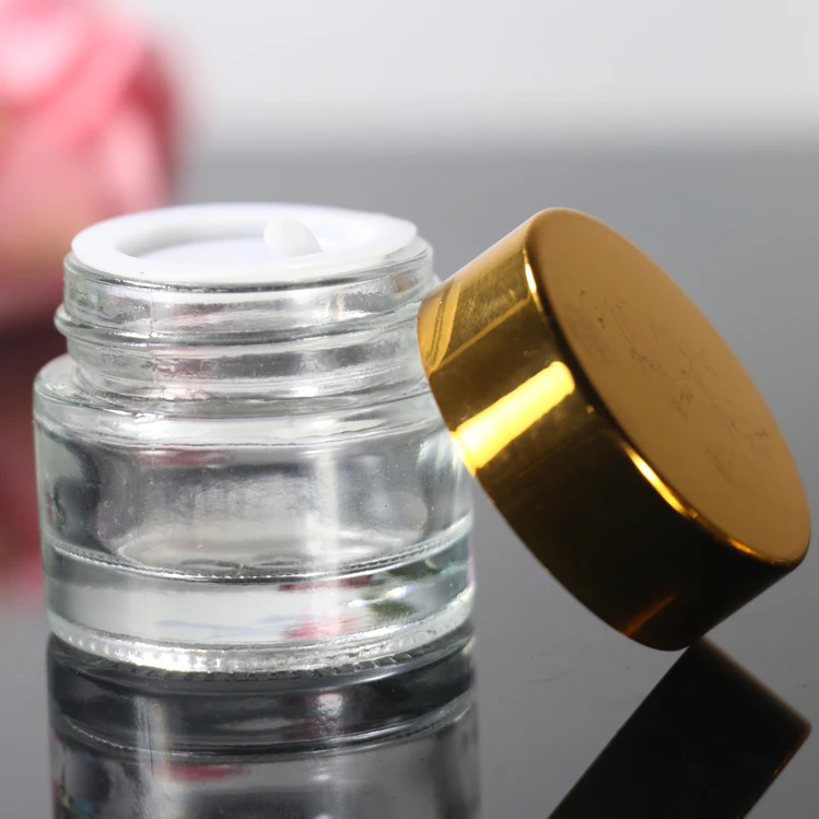 Frosted glass cream bottle 10g-50g mask glass bottle cosmetic bottle