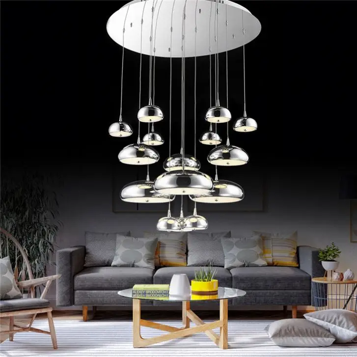 LED Chandeliers Crystal and Stainless Steel Modern Low Price Chandelier