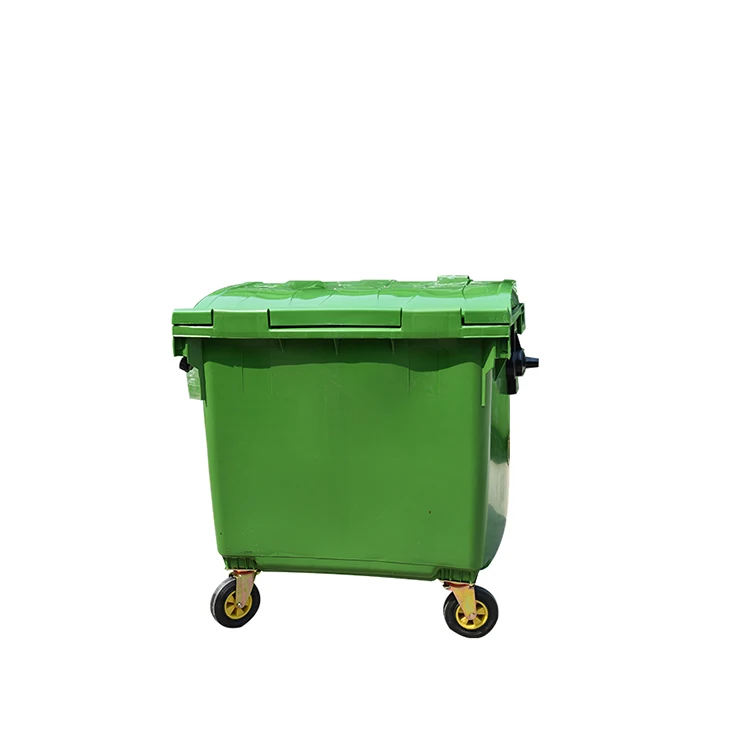 Factory Plastic material garbage container rubbish bin trash can dustbin transparent recycle waste bin
