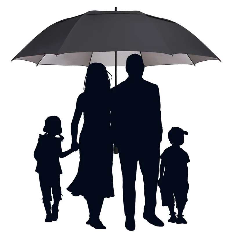 Custom Golf Umbrella with Double Layers Wind Proof