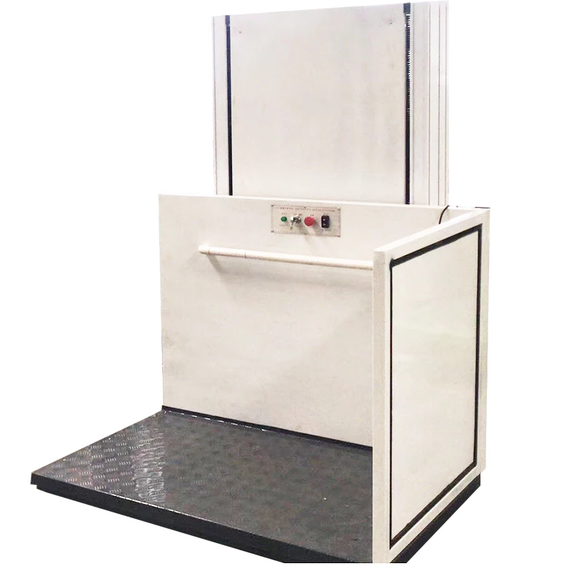 Открытый Крытый вертикальный пациент домой алюминиевые для колясок Лифт