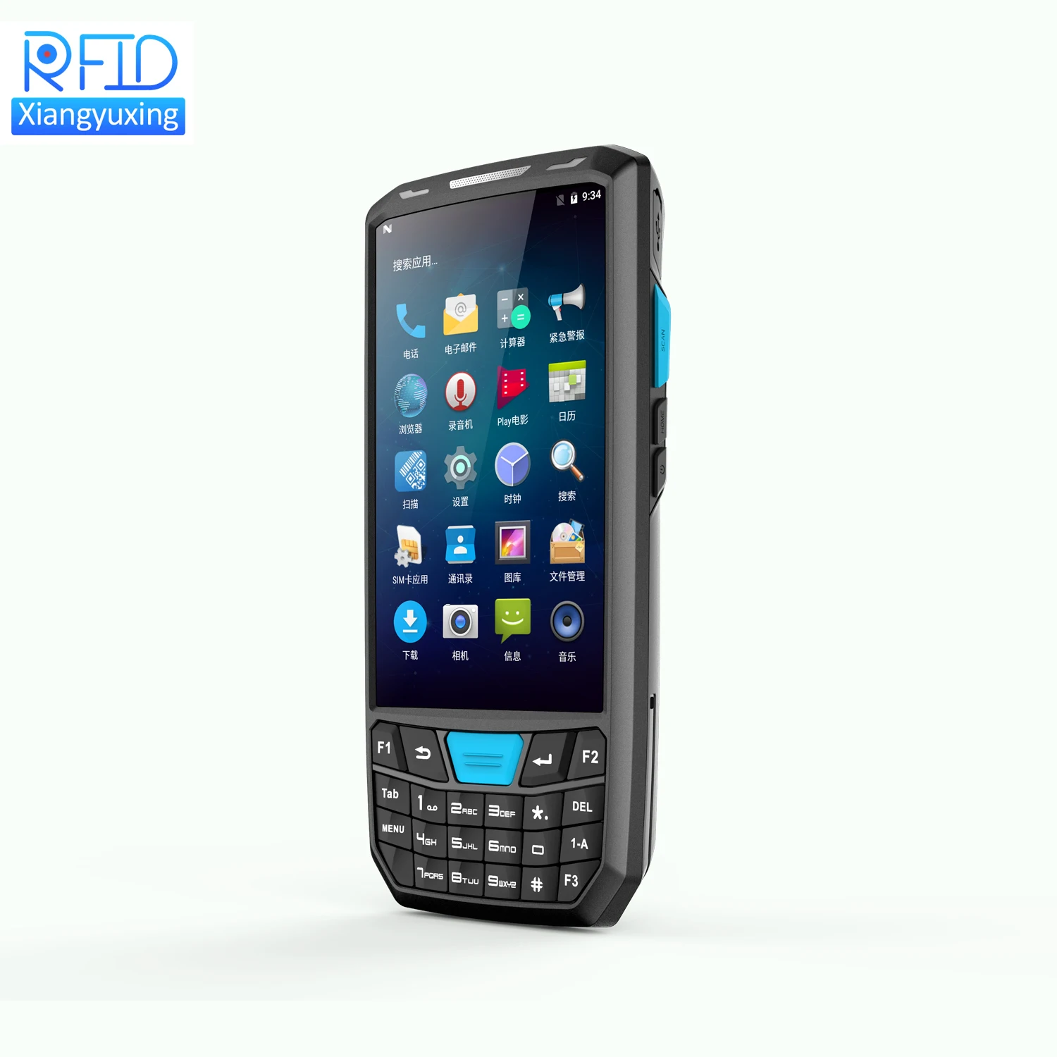 PDAs Manufacturers IP67 Rugged PDA 2D Barcode Scanner PDA Handheld Android RFID Reader, 2D Android Barcode, 1D Laser QR Code