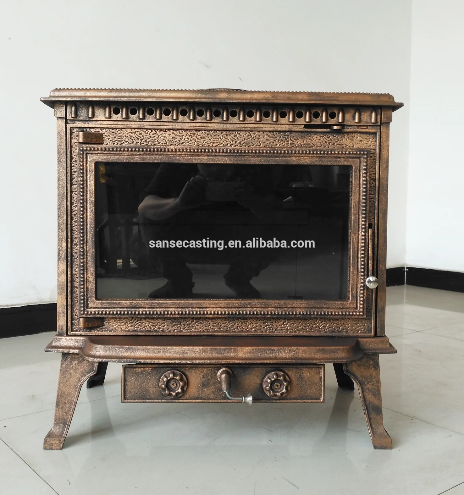 hot sale free standing cast iron wood stove with high quality BSC324-1