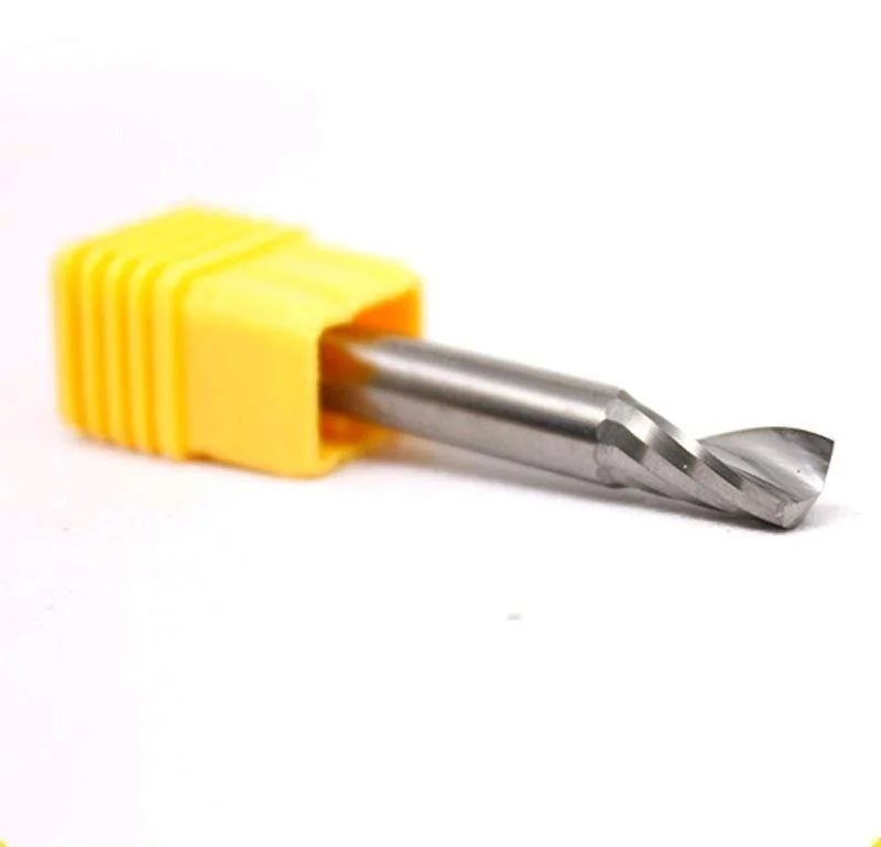 Одна Флейта концевая мельница для акрила алюминиевый режущий инструмент