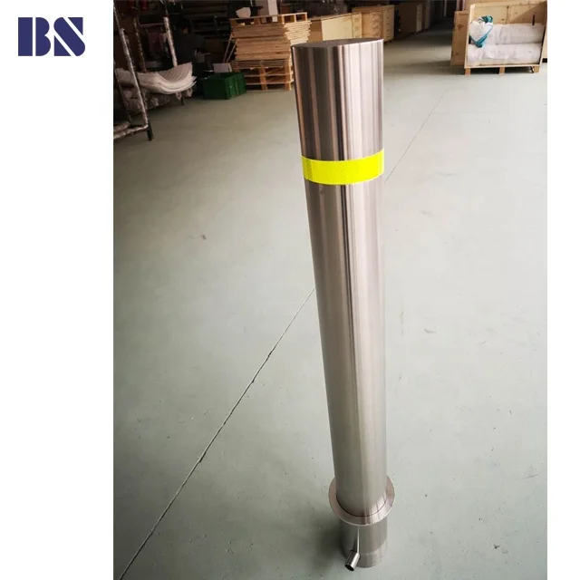 Stainless steel decorative bollards cover Pipe Bollard Competitive Price Traffic Portable Road Barrier Pole