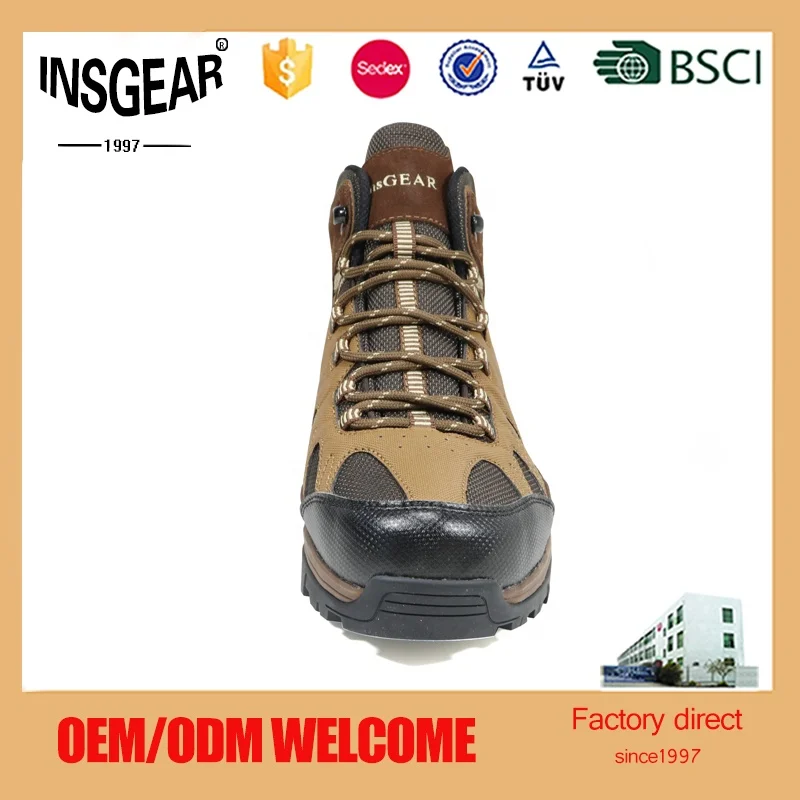 InsG Durable Waterproof Outdoor Hiking Boots High Top Trekking And Walking Shoes
