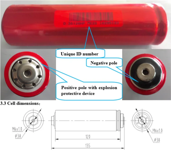 10C Charge 30C Discharge LiFePo4 Headway 38120HP 3.2v 8Ah High Power Battery Cell for 14.6V Car Audio