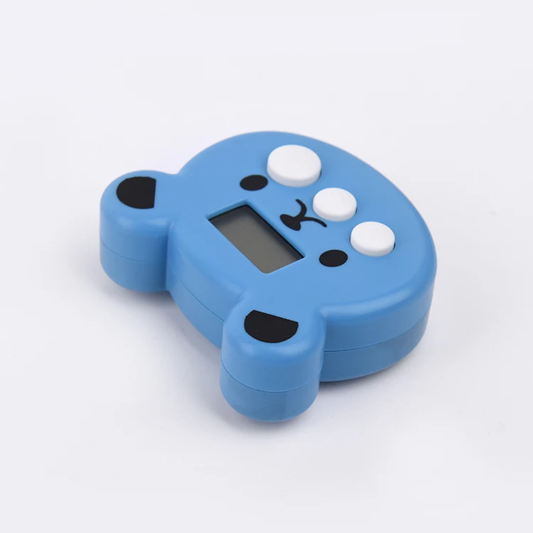 Индивидуальный Логотип, новый дизайн, вибрирующий цифровой кухонный таймер в форме животного