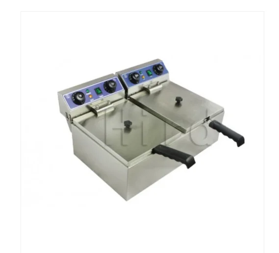 
Table Counter Top Automatic Commercial Stainless Steel Electric Deep Fryer for Sale 