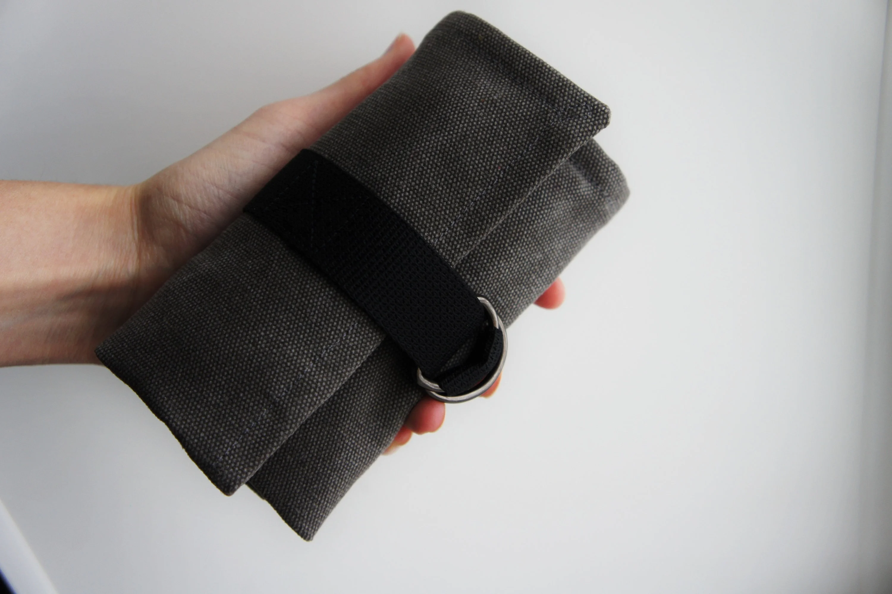 canvas watch roll custom logo handmade watches organizer case