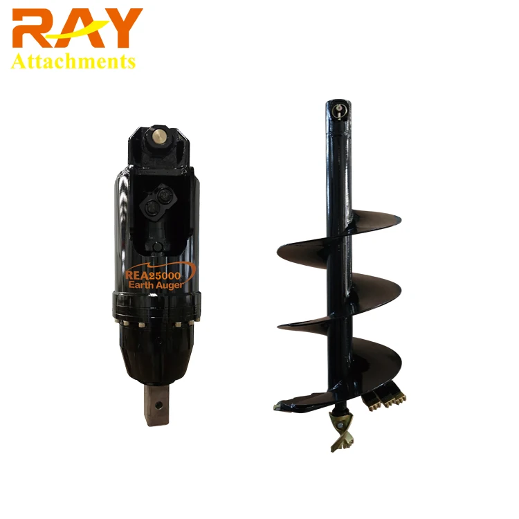 Гидравлический землеройный шнековый столб REA25000 для экскаватора 15-23T