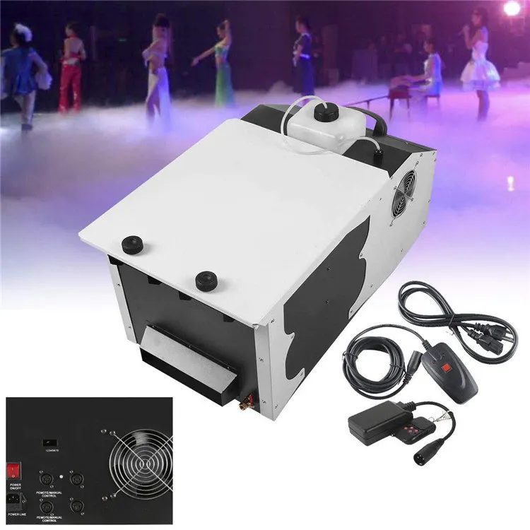 
High Power DMX 3000W Low Fog Machine For Wedding Stage DJ Club Disco 