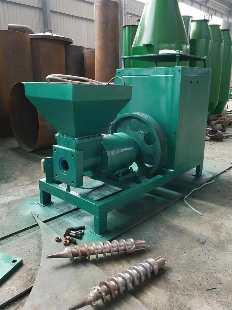 High efficient clay horse manure briquette making machine in China