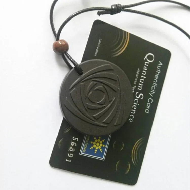 Japanese Technology Energy Pendant Quantum Science Pendant Price In India with Rose Pattern