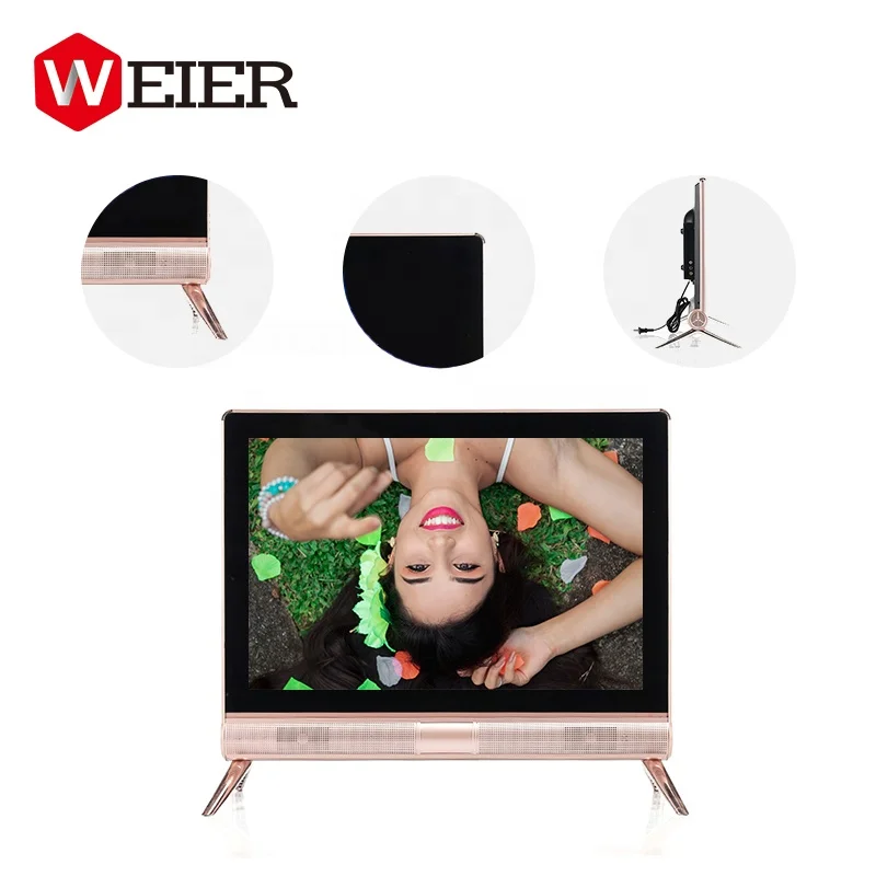 Weier China factory price tv television kit Refurbished Panel square main board tv lcd tv