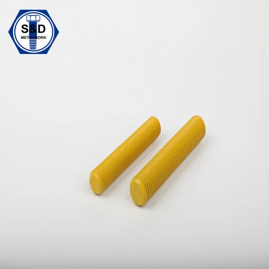 
ASTM A193 B7/B7m Threaded Rods grade 8.8 stud bolt with heavy hex nuts 