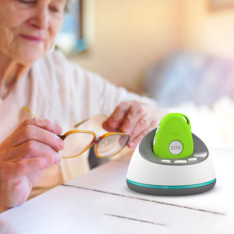 New Technology Desktop Wireless Charging Base With SOS Alarm for Multiple Electronic GPS Tracking Devices