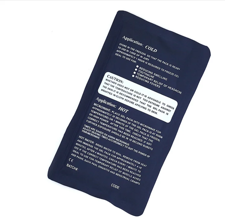 Chinese New Products Supplier reusable microwavable heating pad Gel Beads hot cold pack