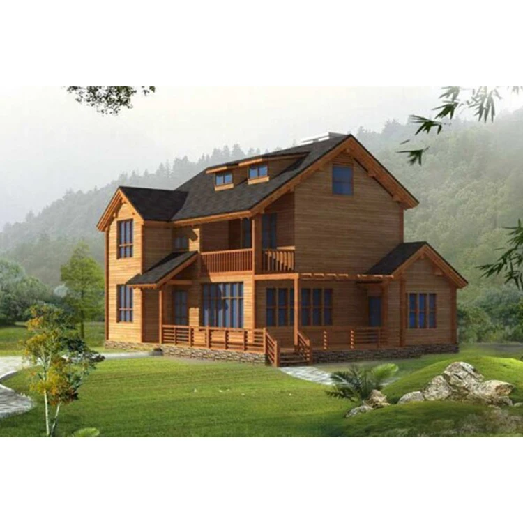 New version two story house plans prefab houses wooden