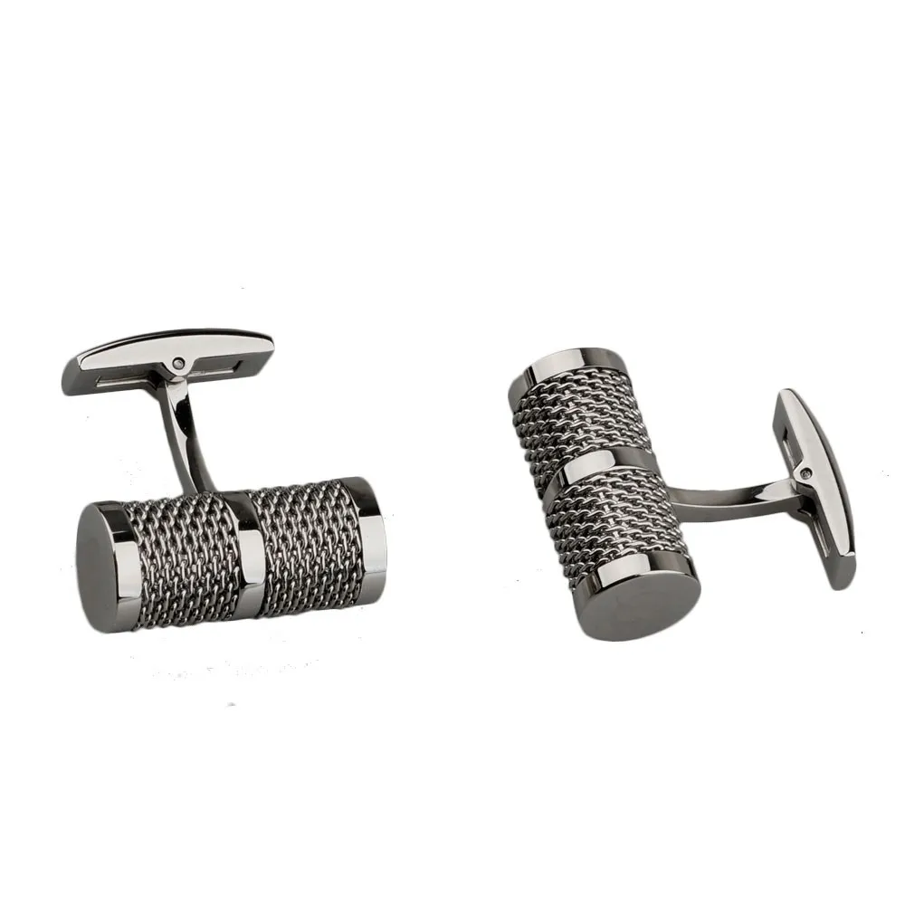 
Stainless Steel Stingray Chain Cufflinks Back 