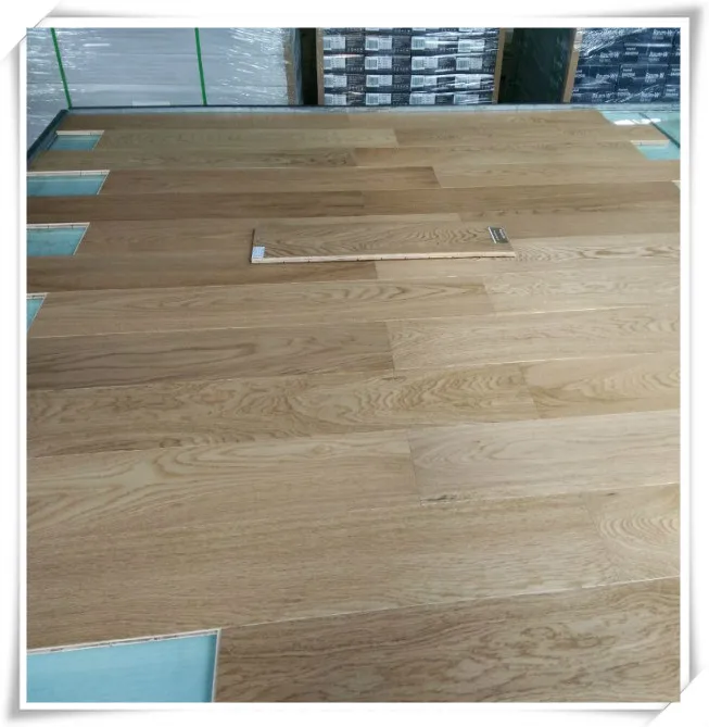 Eco forest 5G click 15/4 and 21/6mm Natural Color Parquet Engineered European Oak Flooring