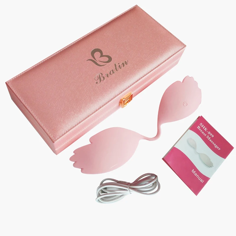 
Quiet Operation Wireless Soft Silicone electric breast enhancer massager 