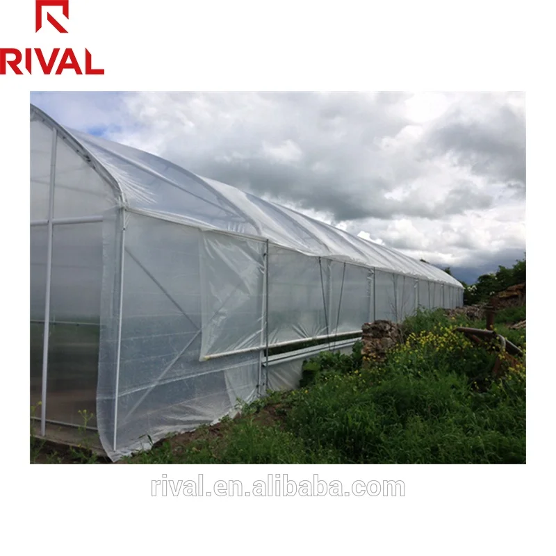 Agricultural greenhouses Commercial Clear Poly 200 micron greenhouse plastic film for greenhouse