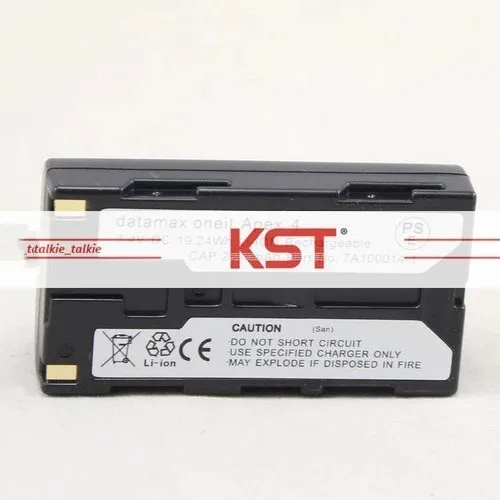 Apex 2 Apex 3 Rechargeable Battery for Extech portable printer Li-ion 2600mAh 7.4v battery ANDES 3 Dual Port 7A100014