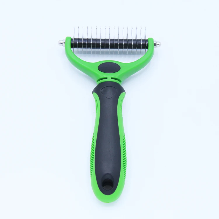 
Professional long hair pet shedding brush rake comb dog hair blade 