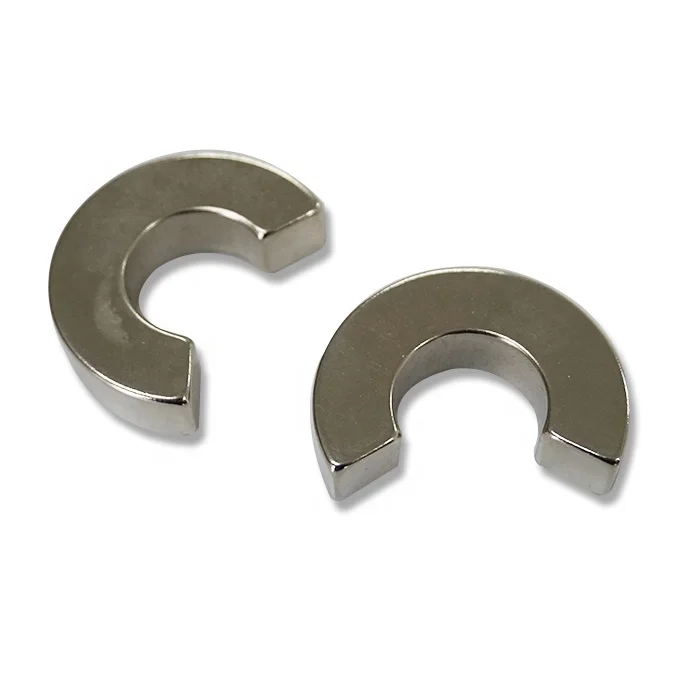 Countersunk Neodymium Magnet Arc NdFeB Magnet N48H Grade
