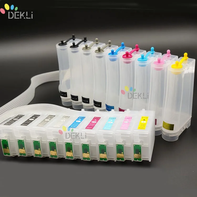 T7601-T7609 Reset chip ciss for Epson P600 Continuous ciss with Chips