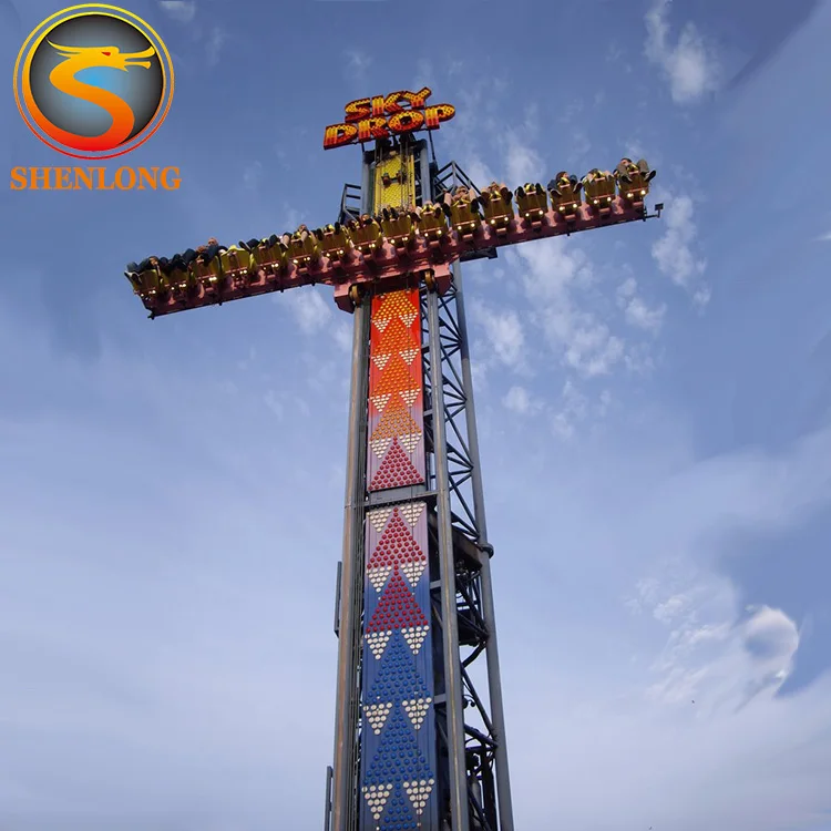 
Shenlong Amusement Rides China Suppliers Skydrop Ride Free Fall Tower For Sale 