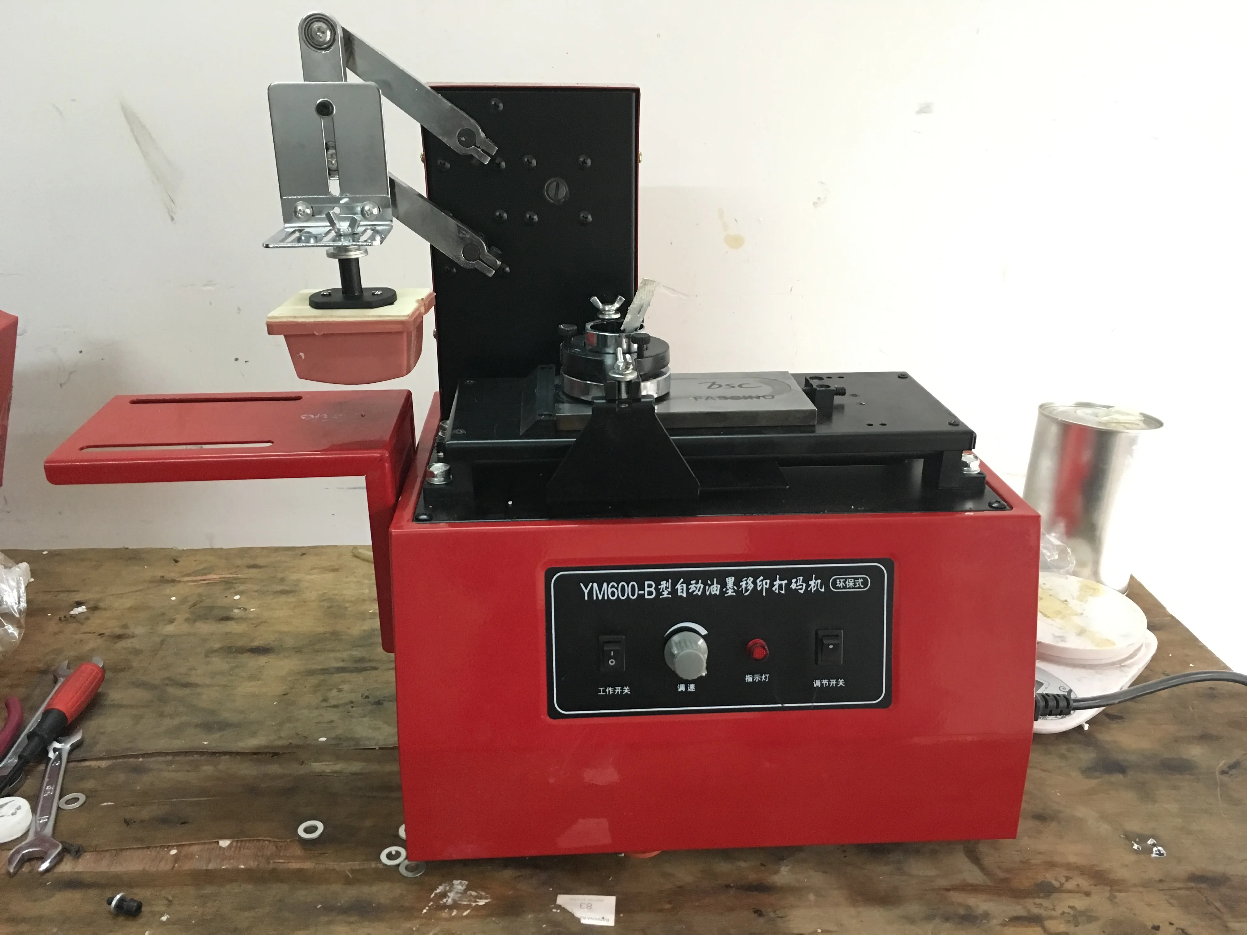 Печатная машина Tampo для стеклянной крышки